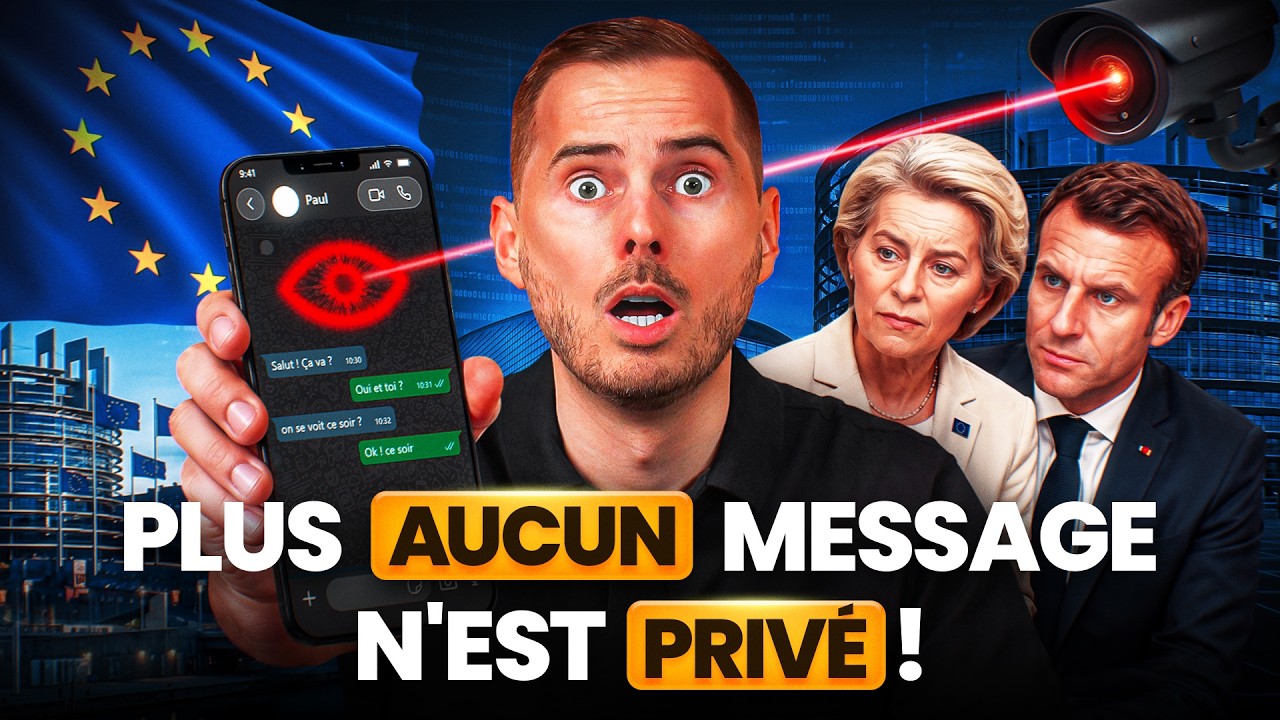 L'Europe vient de voter la FIN de votre vie privée !