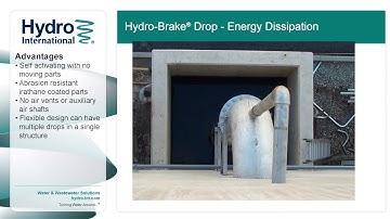 Hydro Brake Drop Safely Controls Falling Water by Hydro International
