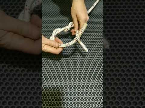 Вязание узлов. Как связать две веревки