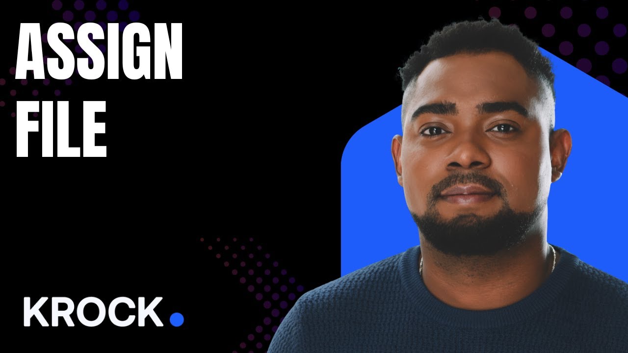 Назначение файлов коллегам по команде в Krock.io (быстрое и простое руководство)