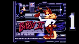 Bubsy II (SNES) Playthrough Part 1 (Grand Tour: East Wing - 1st Floor)