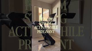 Pregnancy Summer Walks at Home ☀️🤰 | YESOUL T3S Plus Treadmill #cyclingworkout #funcardio #gymsetup
