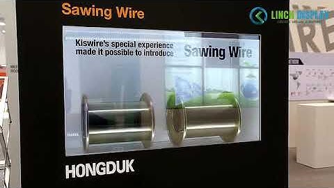 Linch Display 84 inch Transparent LCD Display UHD 4K Resolution