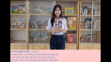 TÔ HẢI BẢO CHÂU – Cảm nhận cuốn sách "Bác Hồ với việc đọc và tự học"