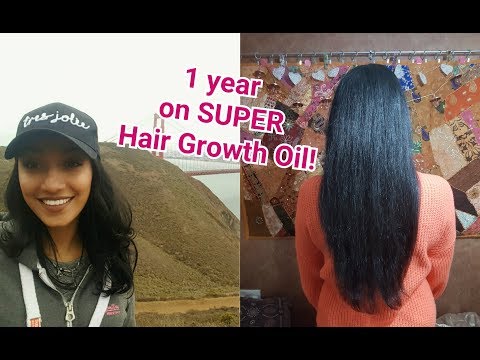 1 year hair journey on Curly Proverbs Super Hair Growth Oil