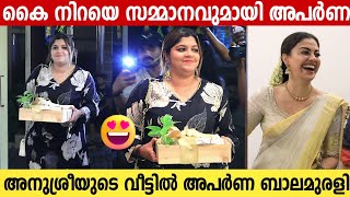 Aparna Balamurali Surprised Anusree With Lot's Of Gifts | Anusree Housewarming | Anusree New Home