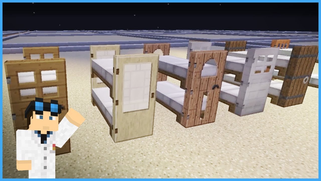 How To Make A Bunk Bed In Minecraft YouTube How To Make A Bunk Bed In Minecraft YouTube