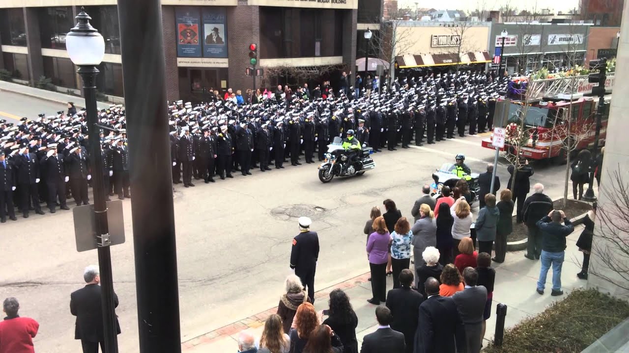 Boston Firefighter Lt. Ed Walsh Funeral Procession 02 YouTube