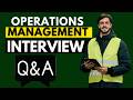 Operations Management Interview Questions Every Candidate Must Know