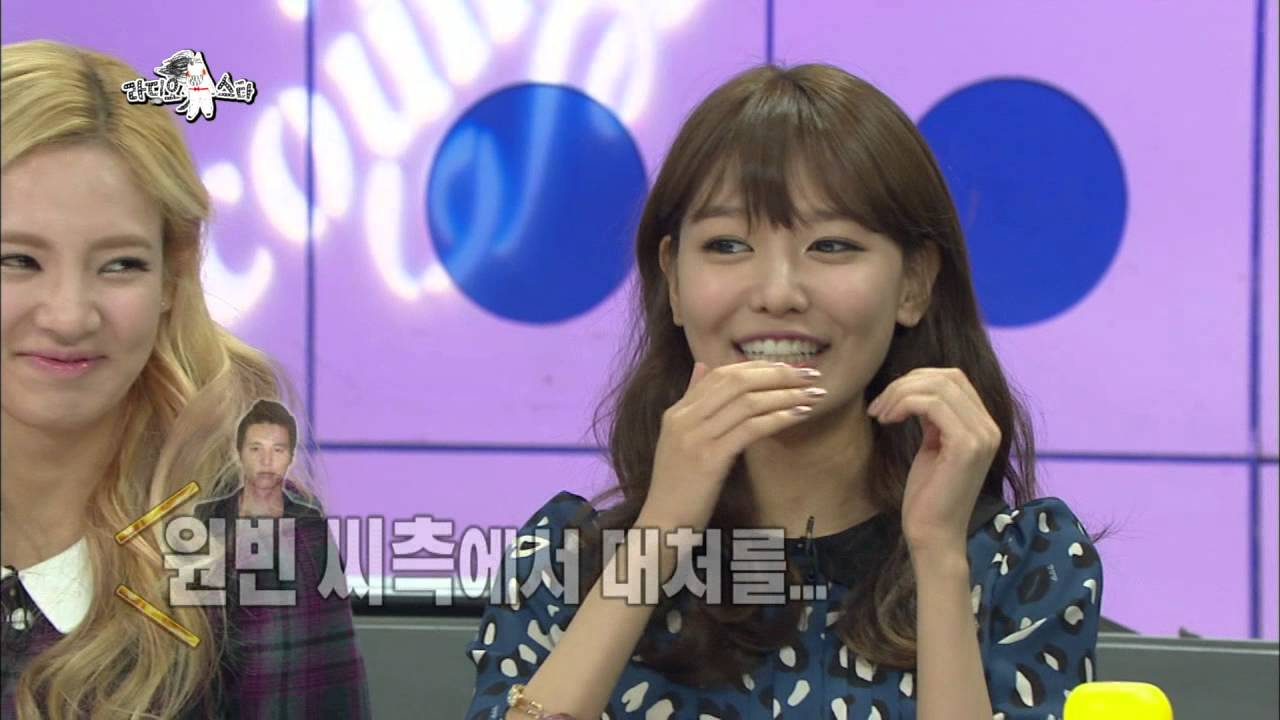 【TVPP】Sooyoung(SNSD) - Scandal with Won Bin, 수영(소녀시대) - 톱스타 원빈과의 열애설?! @ Radio Star