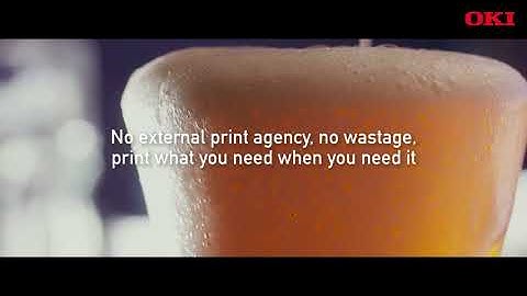 The OKI Pro1050 Label Printer