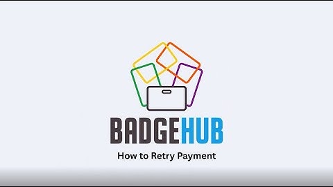 How to Retry Payment in BadgeHub