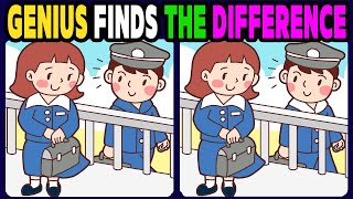 【Spot the difference】Only genius find the difference【 Find the difference 】498