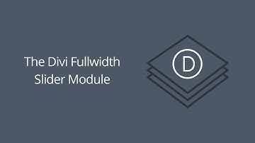 Divi Fullwidth Slider Module