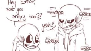 Error Sans Angry Undertale Comic Dub