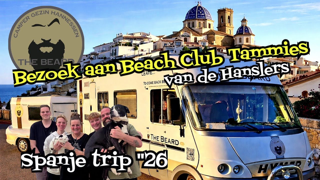 #22 Bezoek aan Beach Club Tammies Altea | Camperleven in Spanje 🇪🇸 | Vooruitblik Top5 vraag&antwoord