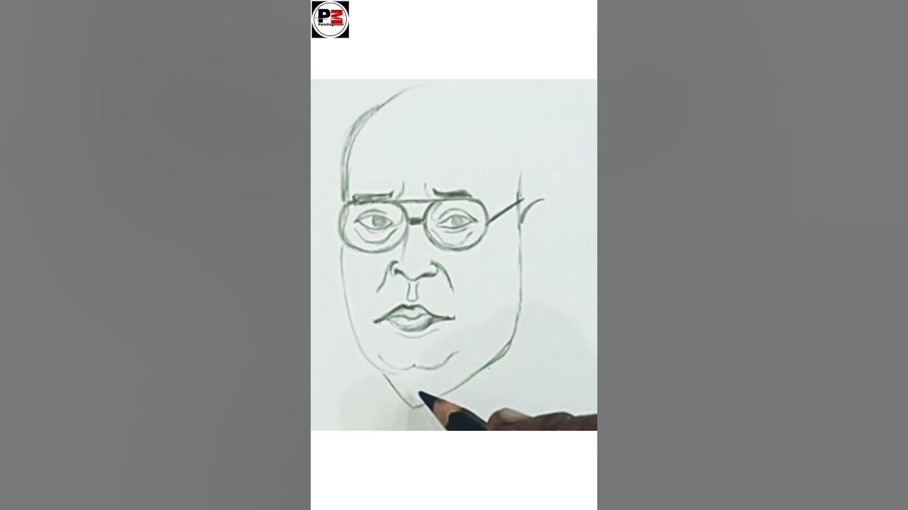 PV Narasimha Rao Drawing | PV Narasimha Rao Sketch #shorts #pvnarasimha