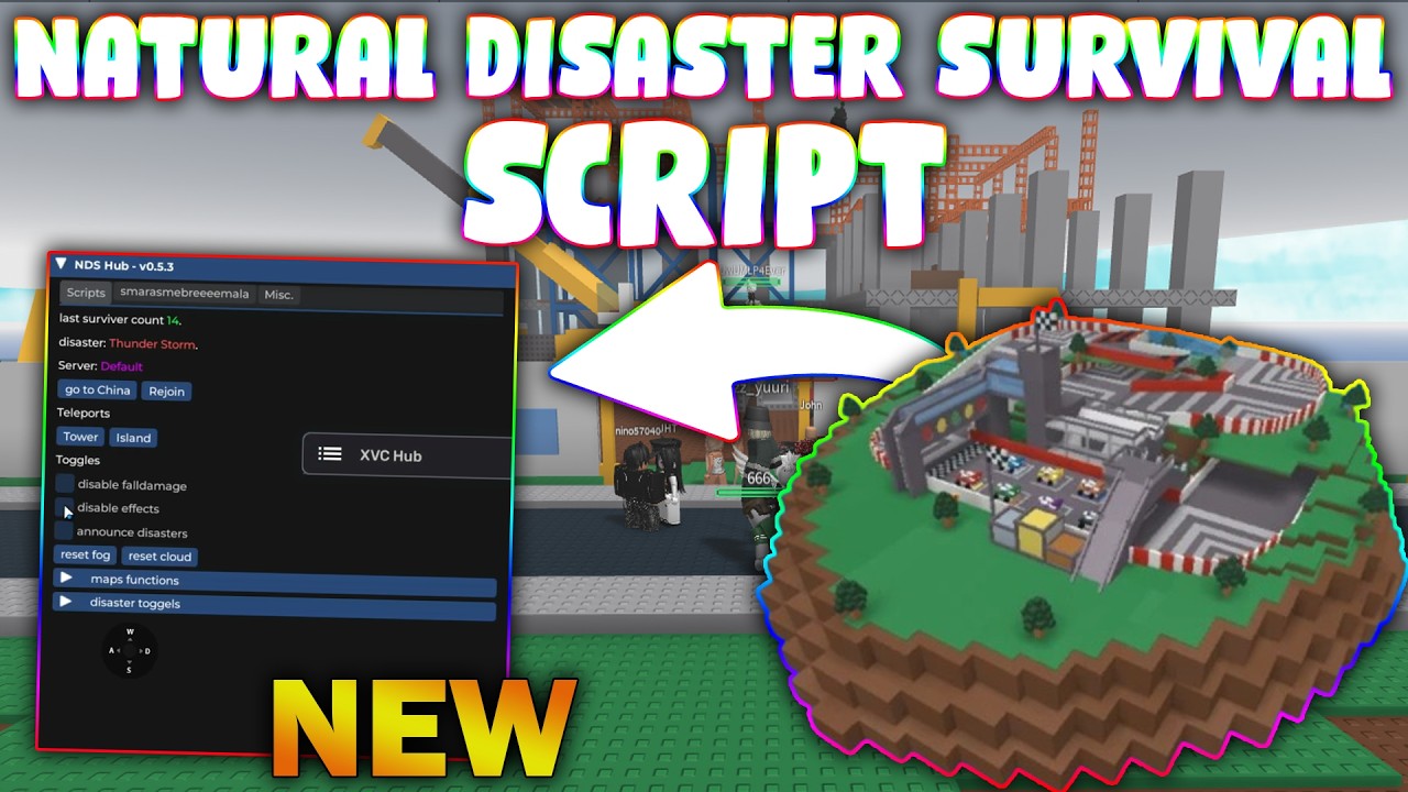 Natural Disasters Script *NEW* Natural Disaster Survival Script (PASTEBIN 2026) (AUTOFARM/WIN ...