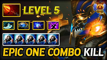 EPIC COMBO KILL OFFLANE Nyx Assassin | LEVEL 5 Dagon Item | 100% Show no Mercy 7.39e Dota 2