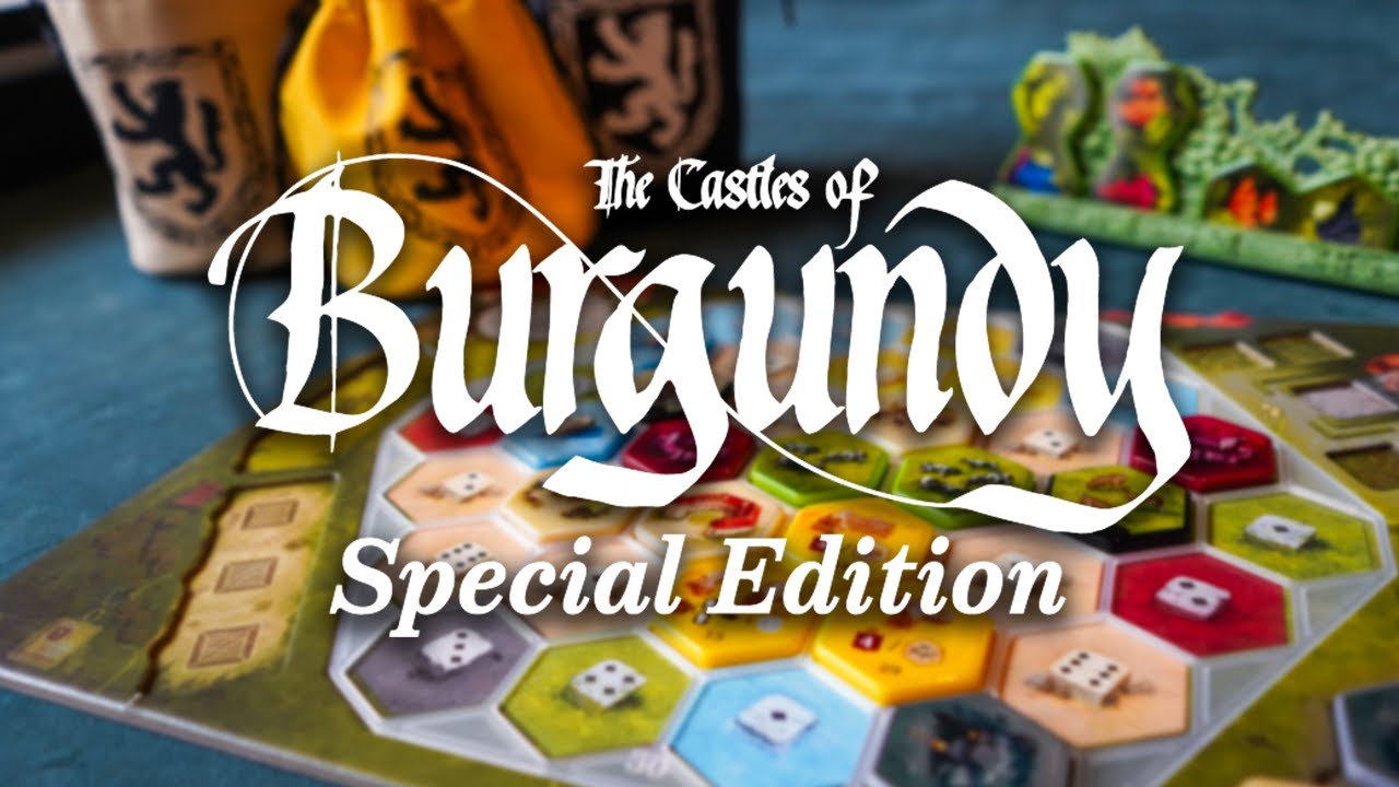 Castles of Burgundy Special Edition unboxing! YouTube