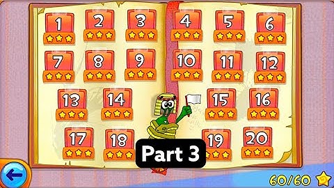 Snail Bob 1: The Nile Mile – 3 Stars Gameplay 