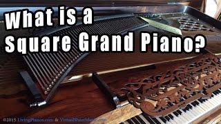What Is A Square Grand Piano? A Look At Its History