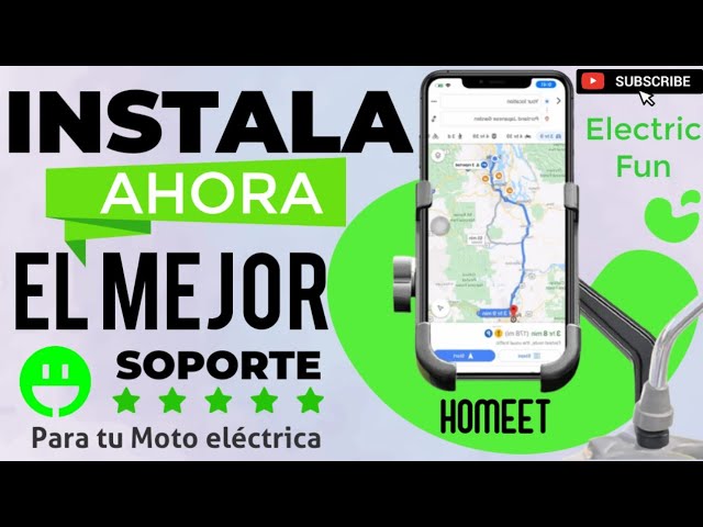 Porta Celular Para Espejo Moto