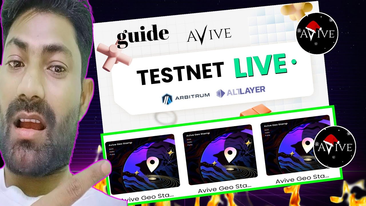 avive Testnet is now live on Arbitrum | avive mining new update | avive Testnet NFT received
