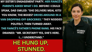 "She delivers meal kits in a van!" Dad laughed. Then the Secretary of State called—and asked for me.