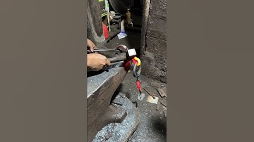 How to Make a Meat Hanging Hook Blacksmith Craft #satisfyingvideo #shorts