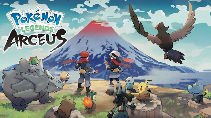 Playing Pokémon Legends Arceus but the Video Ends when I get bored