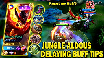 ALDOUS TUTORIAL ON HOW TO WIN AGAINST DELAYING BUFF META🔥MUST WATCH! ALDOUS BEST BUILD 2022 - MLBB