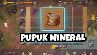 cara mendapatkan pupuk mineral westland survival.