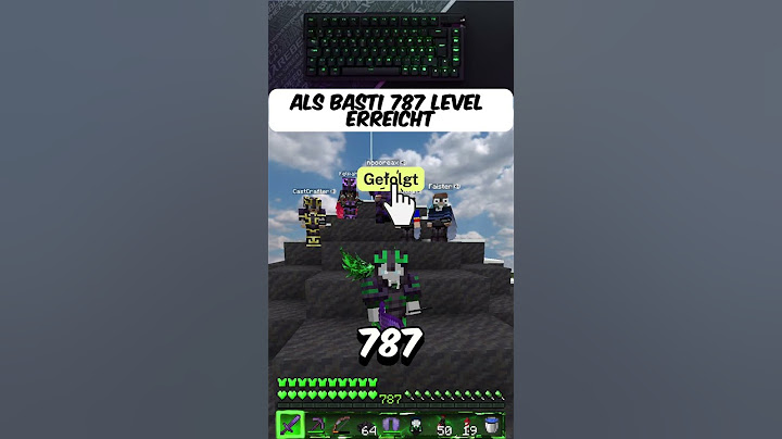 Als Basti 787 Level erreicht!!😱🥳  #craftattack12
