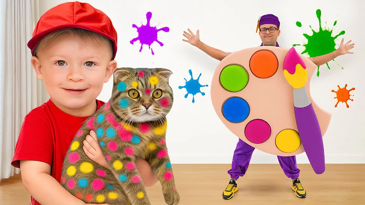 Color Chaos! Adam and Mom vs. The Living Palette