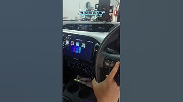 Toyota Hilux Petal Lock Android Player with Reverse Camera #toyota #hilux #soundstream