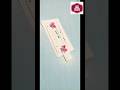 How to make slidder card for love | Last moment easy card for valentine's day #shortvideo #cutecard