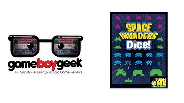 Space Invaders Dice Preview with the Game Boy Geek