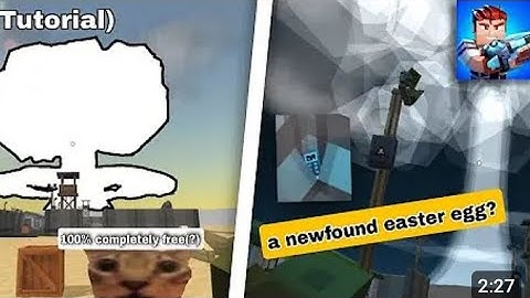 (simple sandbox 3) nuclear Easter egg secret