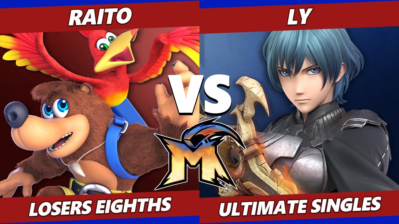 Mjolner 0 Top 8 - Raito (Banjo Kazooie) Vs. Ly (Byleth, Corrin) SSBU Ultimate Tournament