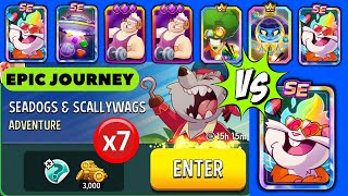 FULL JOURNEY! Adventure Seadogs & Scallywags Hot Color Super Sized | Match Masters