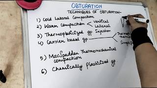 obturation of root canal lecture