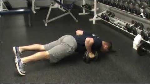 Renegade Rows & Push up Holds