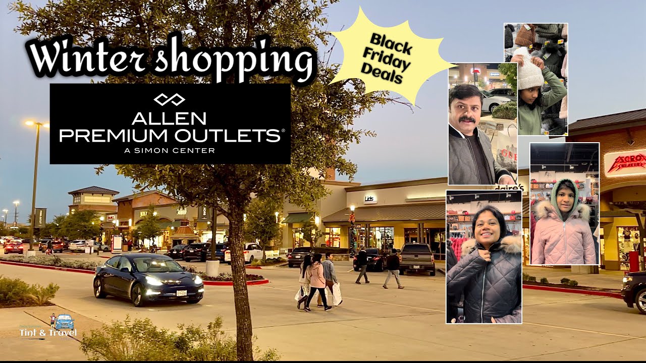 Winter shopping | Black Friday deals at Allen Premium Outlets | Target -  YouTube