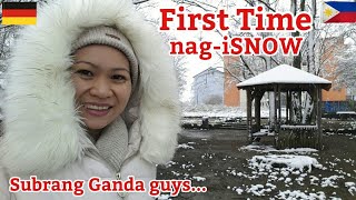 First Time Snow In Stuttgart 2022 Filipina-German Life