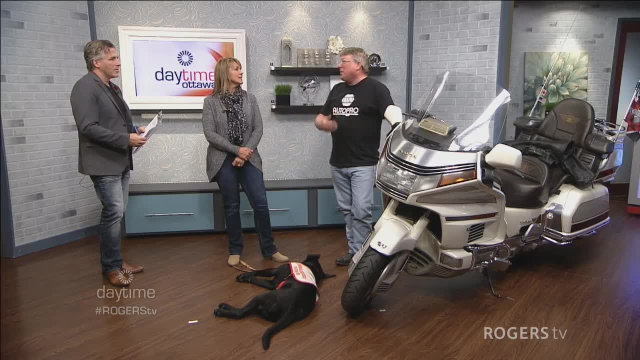 Charity Motorcycle Ride in support of Canadian Guide Dogs for the Blind