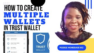 HOW TO CREATE MULTIPLE WALLETS IN TRUST WALLET APP in Few clicks screenshot 4