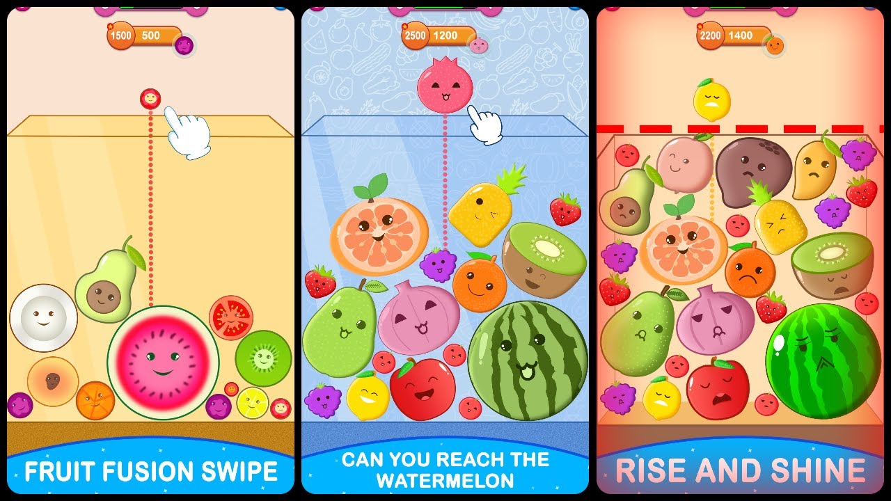Drop Melon Fruit Merge Game Gameplay Android YouTube Drop Melon Fruit Merge Game Gameplay Android YouTube