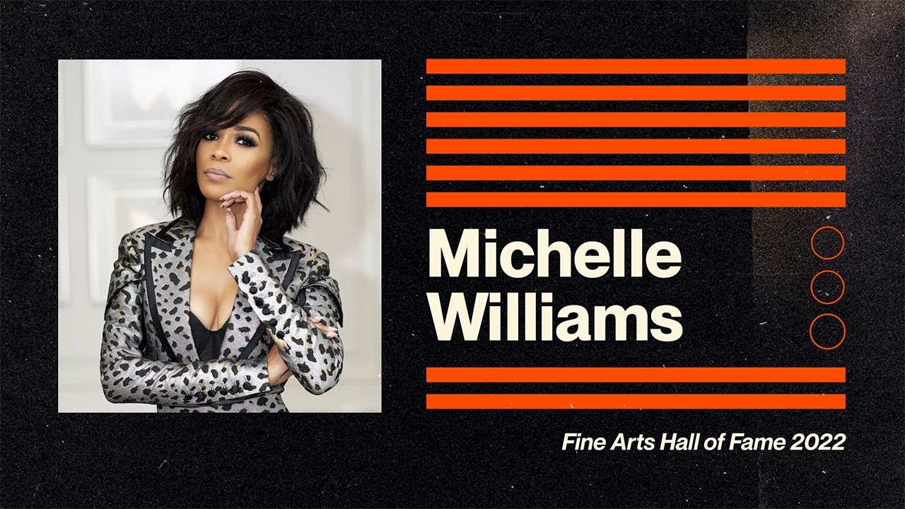 Michelle Williams // Fine Arts Hall of Fame 2022 - YouTube