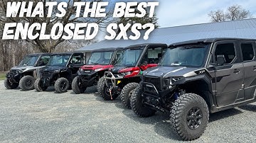 2025 Best Enclosed Cab UTV Showdown! CFMoto VS Polaris VS Can-AM VS Kawasaki